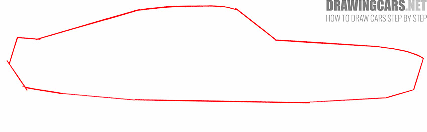 drag car drawing guide
