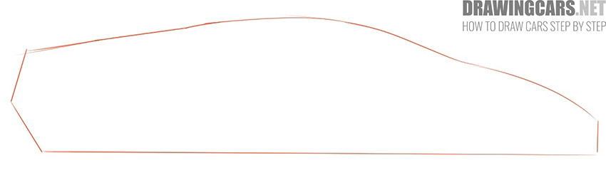 How to Draw a Lamborghini quickly