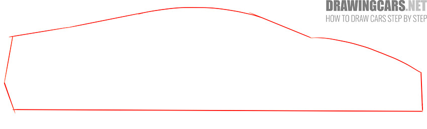 How to Draw a Sports Car fast