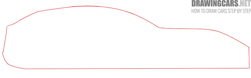 how to draw ferrari car supercar