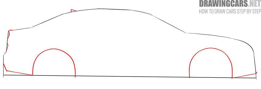 How to Draw a Car for Beginners instruction