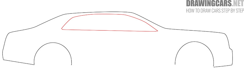 How to Draw a Bentley for Beginners simple