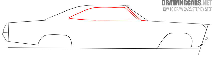 How to Draw a Classic Car for Beginners step by step