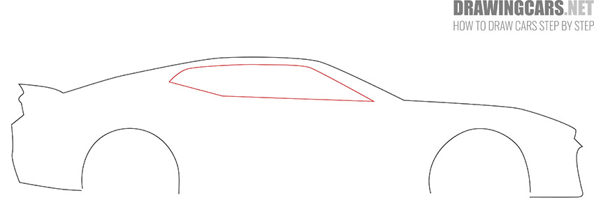 How to Draw a Coupe Car for Beginners instruction
