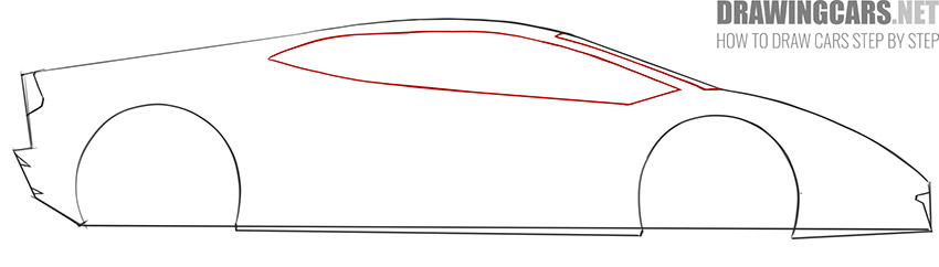 How to Draw a Lamborghini Huracan guide
