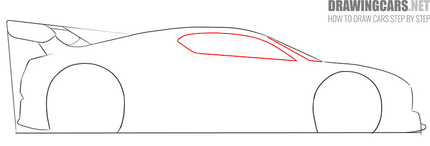 How to Draw a Racing Car for Beginners instruction