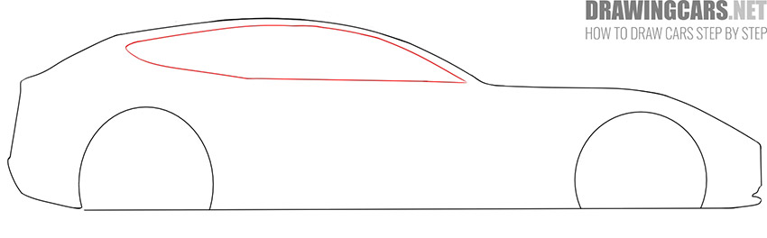 how to draw ferrari car drawing