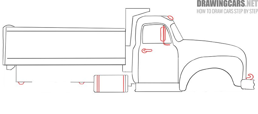 How to Draw a Big Truck for Beginners guide