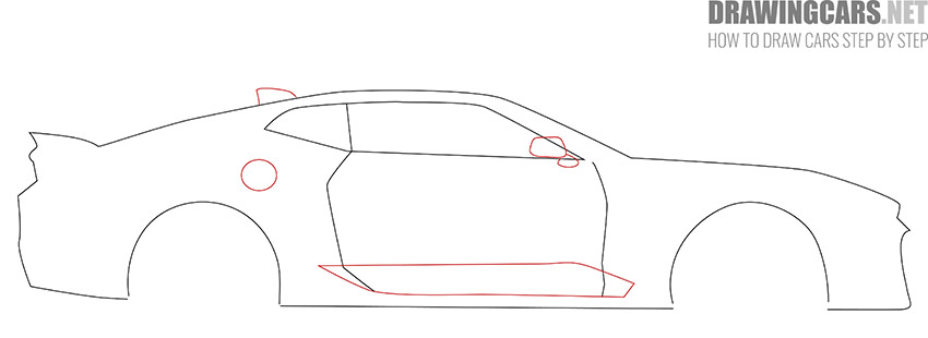 How to Draw a Coupe Car for Beginners drawing