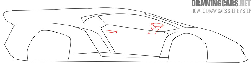 Lamborghini Veneno drawing lesson