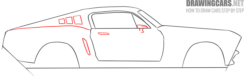 How to Draw a Muscle Car for Beginners guide