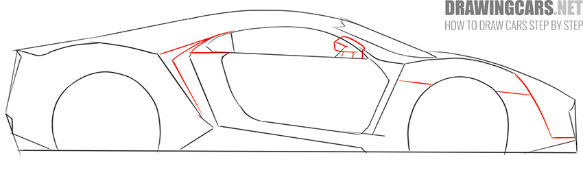 How to Draw a Sports Car simple