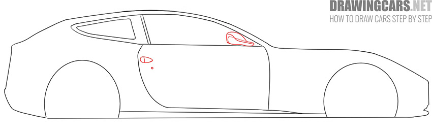 how to draw ferrari car guide