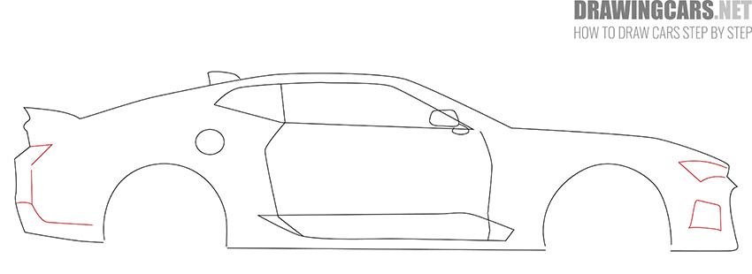 How to Draw a Coupe Car for Beginners lesson