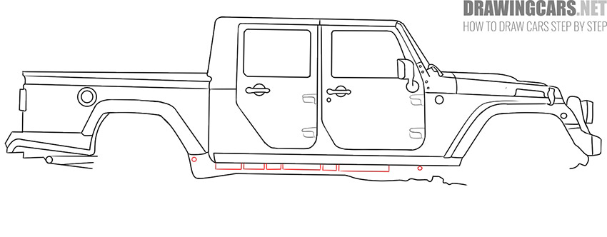 How to Draw a Big Car Tutorial