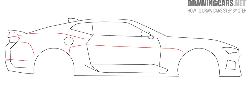 How to Draw a Coupe Car for Beginners tutorial
