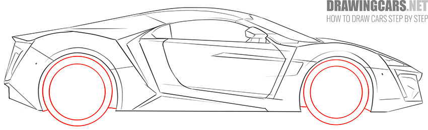 How to Draw a Sports Car lesson
