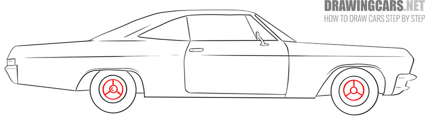 How to Draw a Classic Car for Beginners easy