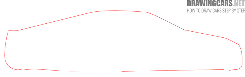 How to Draw a Supercar for Beginners step by step