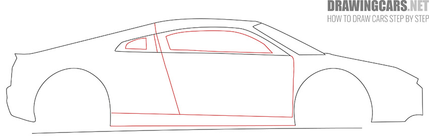 How to Draw a Supercar for Beginners instruction
