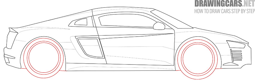 How to Draw a Supercar for Beginners simple