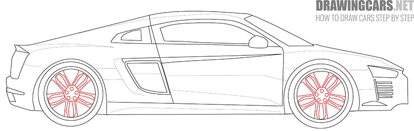How to Draw a Supercar for Beginners easy