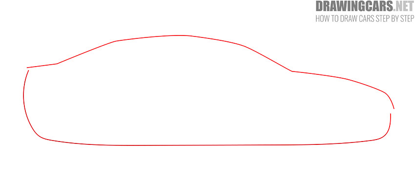how to draw a car easy
