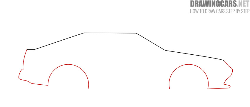 How to Draw a Coupe Car easy