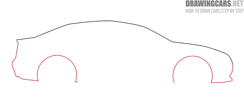 how to draw a car art hub