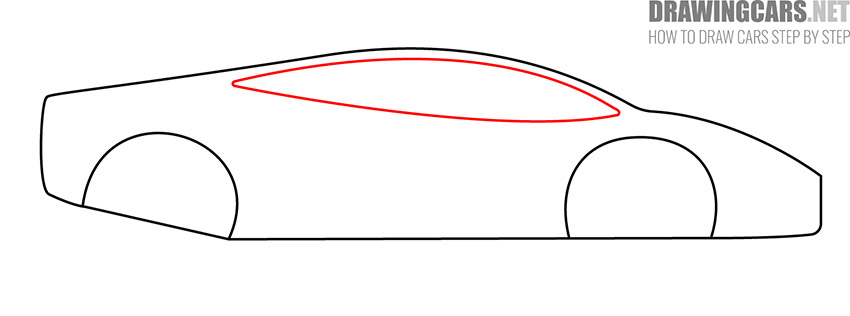 how to draw an easy ferrari