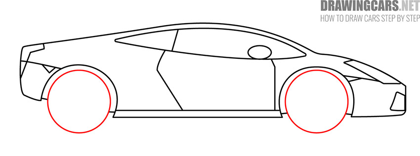how to draw a cool ferrari