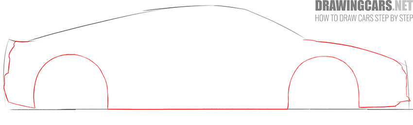 how to draw a supercar step by step for beginners