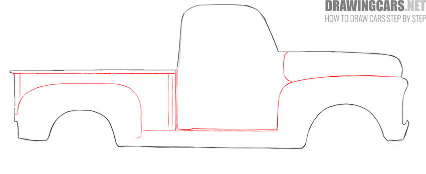 Old Truck drawing lesson