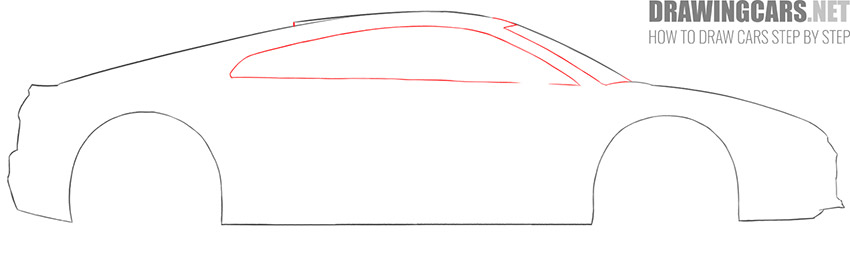 supercar drawing lesson