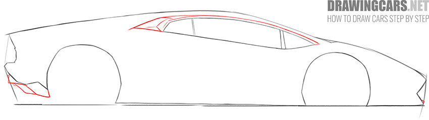 Lamborghini Aventador drawing lesson