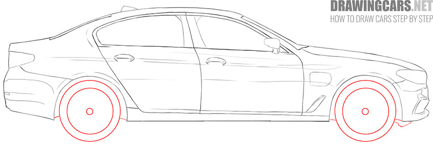 how to draw a cool car