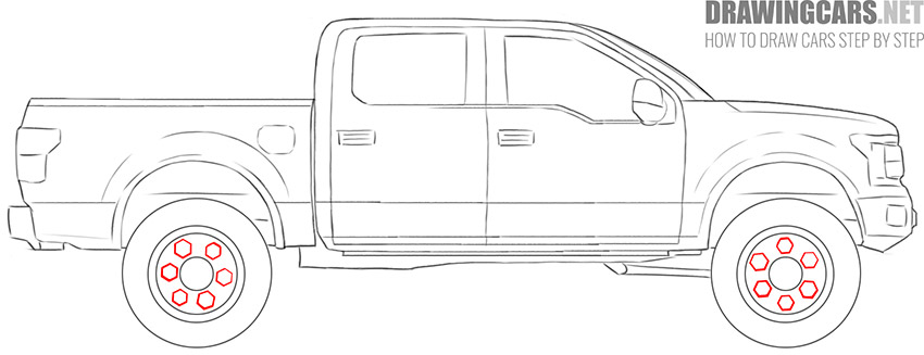 Ford Truck drawing guide