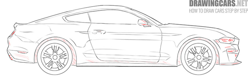 muscle-car-drawing-very-easy