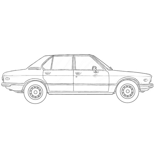 How to Draw a Vintage Car