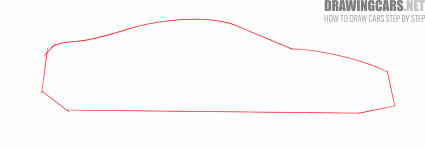 how to draw a bmw i8 easy