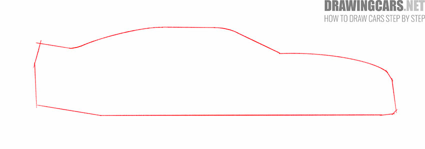 how to draw a camaro easy