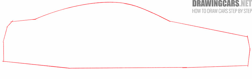 how to draw a coupe for beginners