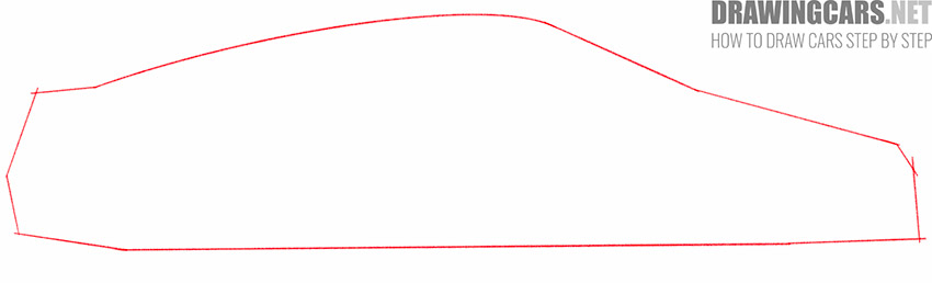how to draw an audi r8 easy