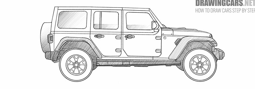Jeep drawing lesson