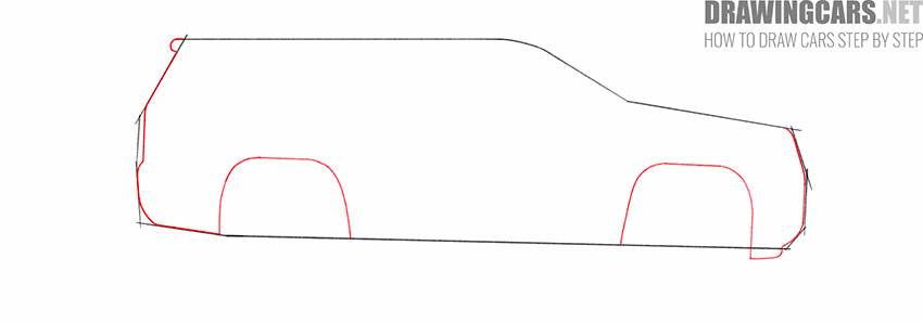 Cadillac Escalade drawing lesson