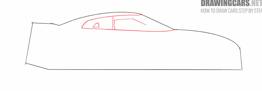 nissan gt-r drawing lesson