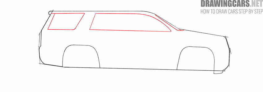 Cadillac Escalade drawing tutorial