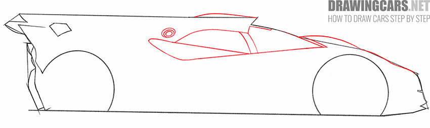 bugatti bolide drawing lesson