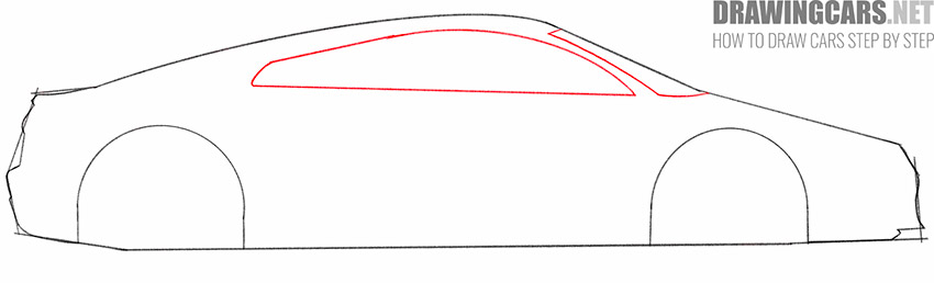 how to draw a car audi r8