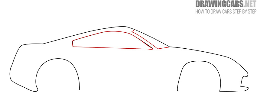 how to draw a sports car for beginners
